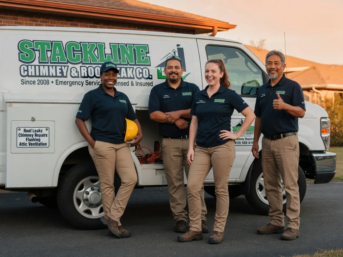 Chimney flashing repair company in Canaan, ME
